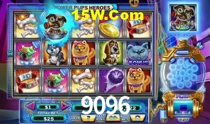 Biblioteca de slots populares na 9096